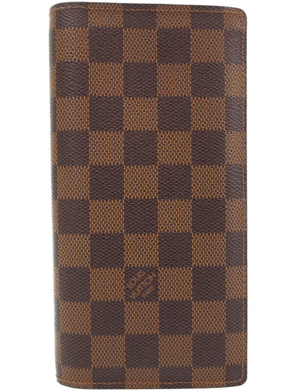 Louis Vuitton Bi Brazza Damier fold Long Portefeuille Wallet Brown - Picture 2 of 5